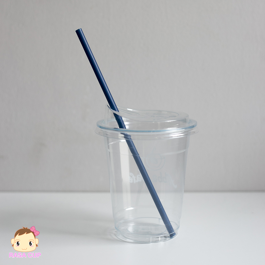 หลอดตรงห่อฟิล์ม 5 มม. สีน้ำเงินกรมท่า - Image 2