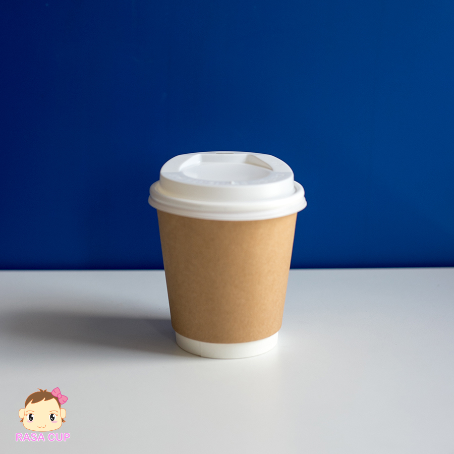 DW10oz Kraft รุ่นปาก 90 สีคราฟท์ - Image 2