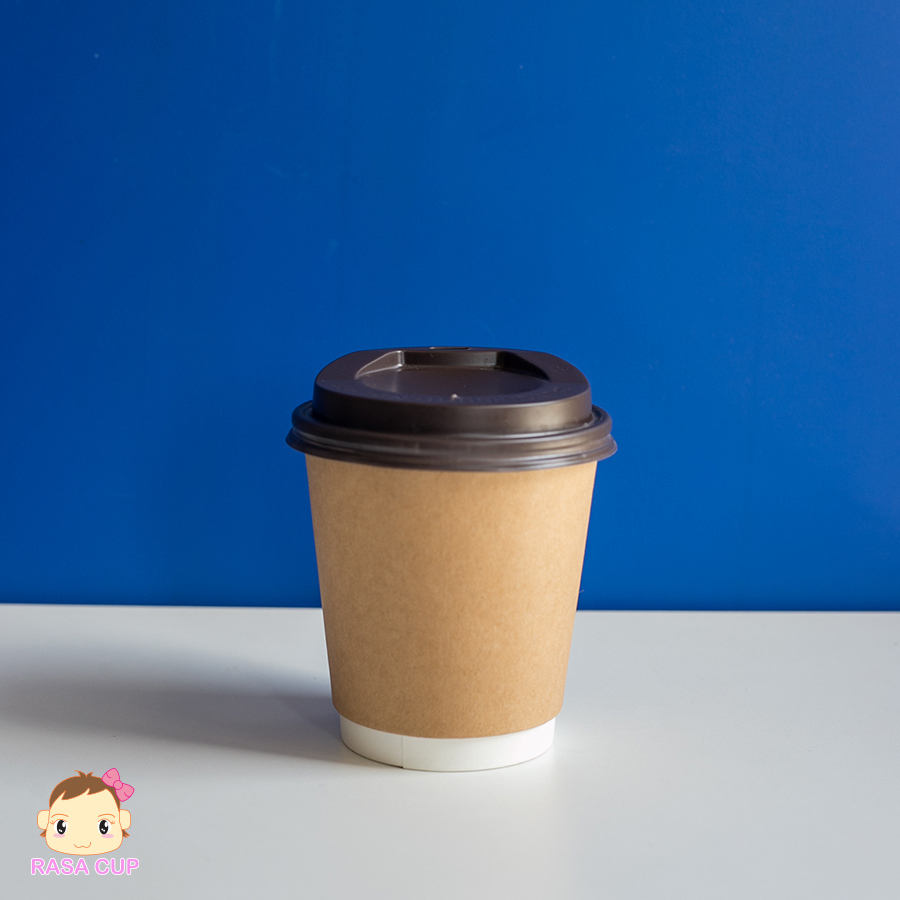 DW10oz Kraft รุ่นปาก 90 สีคราฟท์ - Image 3