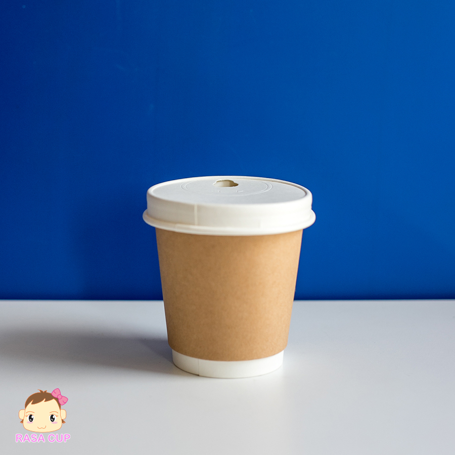 DW10oz Kraft รุ่นปาก 90 สีคราฟท์ - Image 5