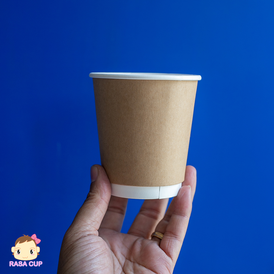 DW10oz Kraft รุ่นปาก 90 สีคราฟท์ - Image 6