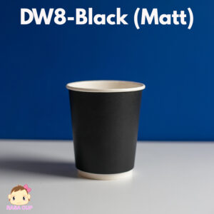 DW8oz – Black (สีดำผิวด้าน)