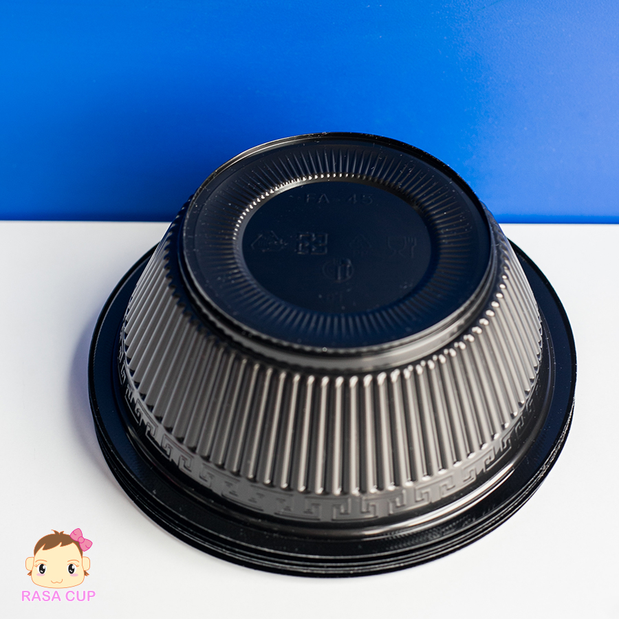 PP-FA45 / ชาม PP สีดำ - Image 4