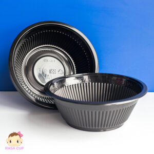 PP-FA45 / ชาม PP สีดำ